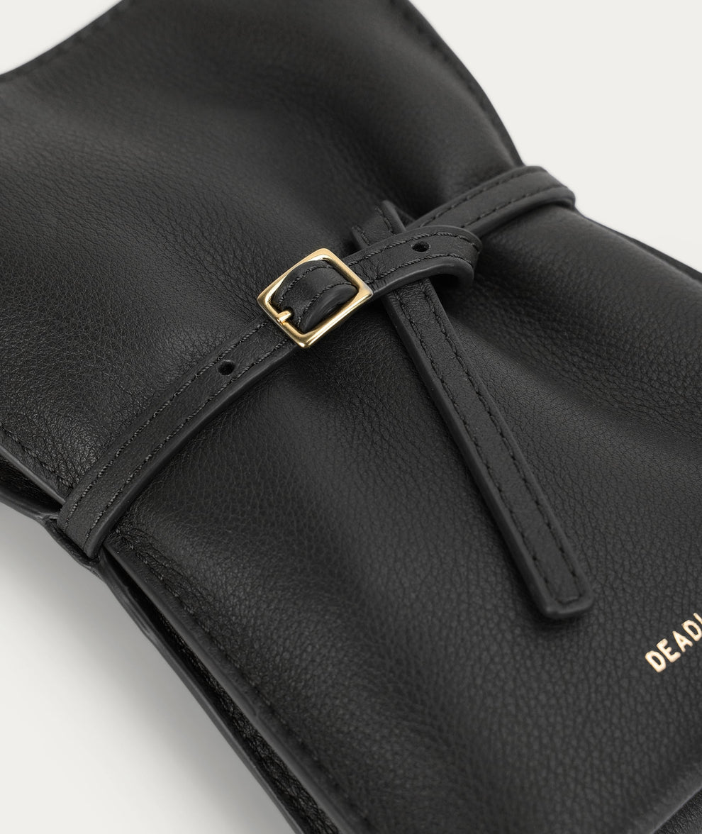Deadly Ponies | Penny Phone Pouch - Black