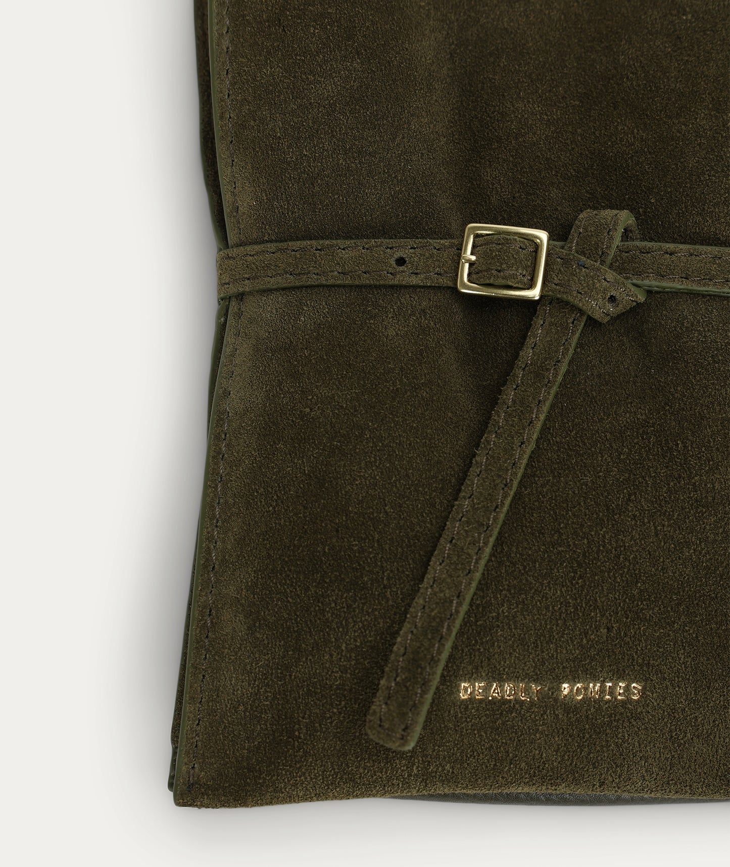 Deadly Ponies | Mr Penny Pouchette - Kale Suede