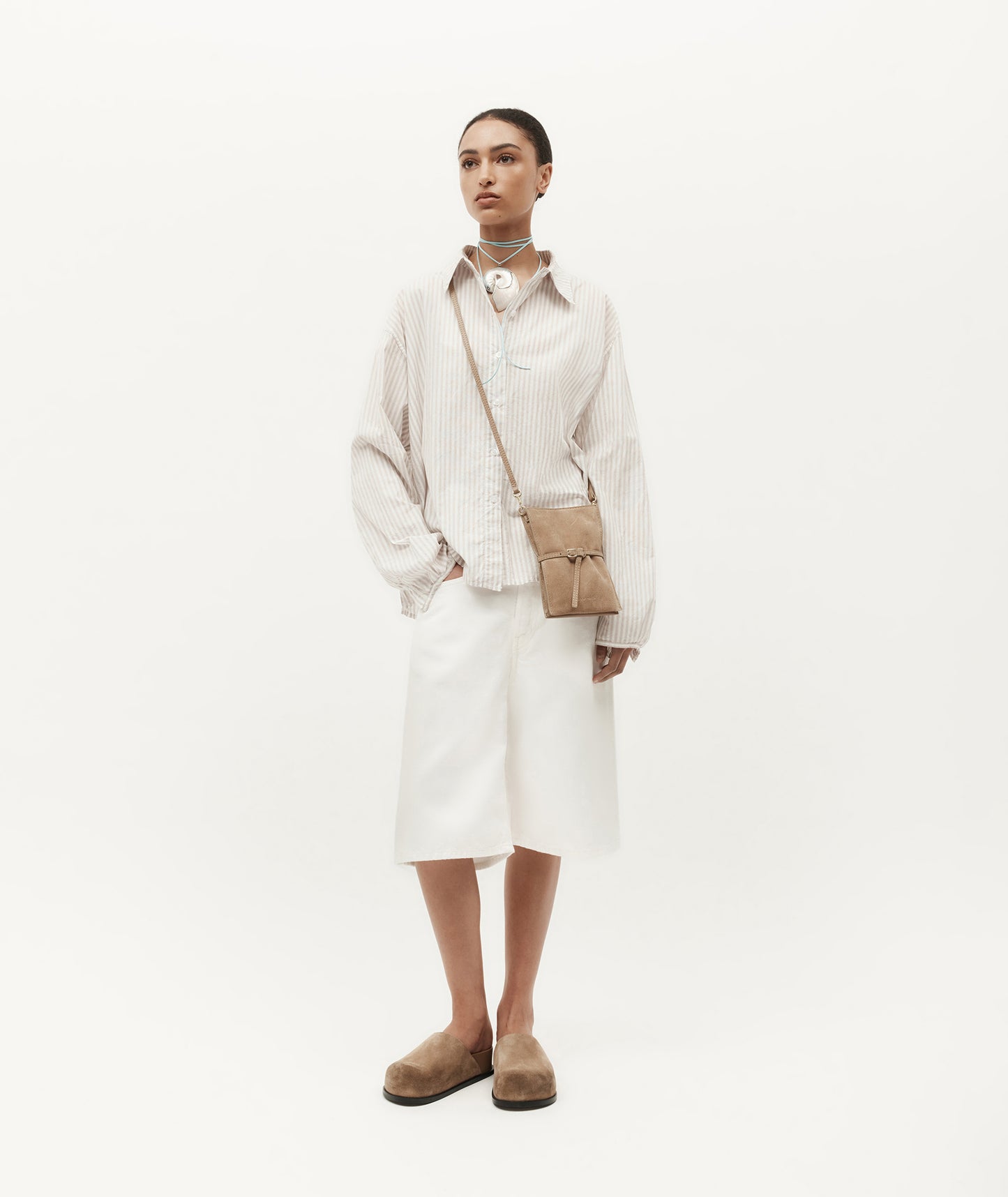 Deadly Ponies | Mr Penny Pouchette - Oat Suede