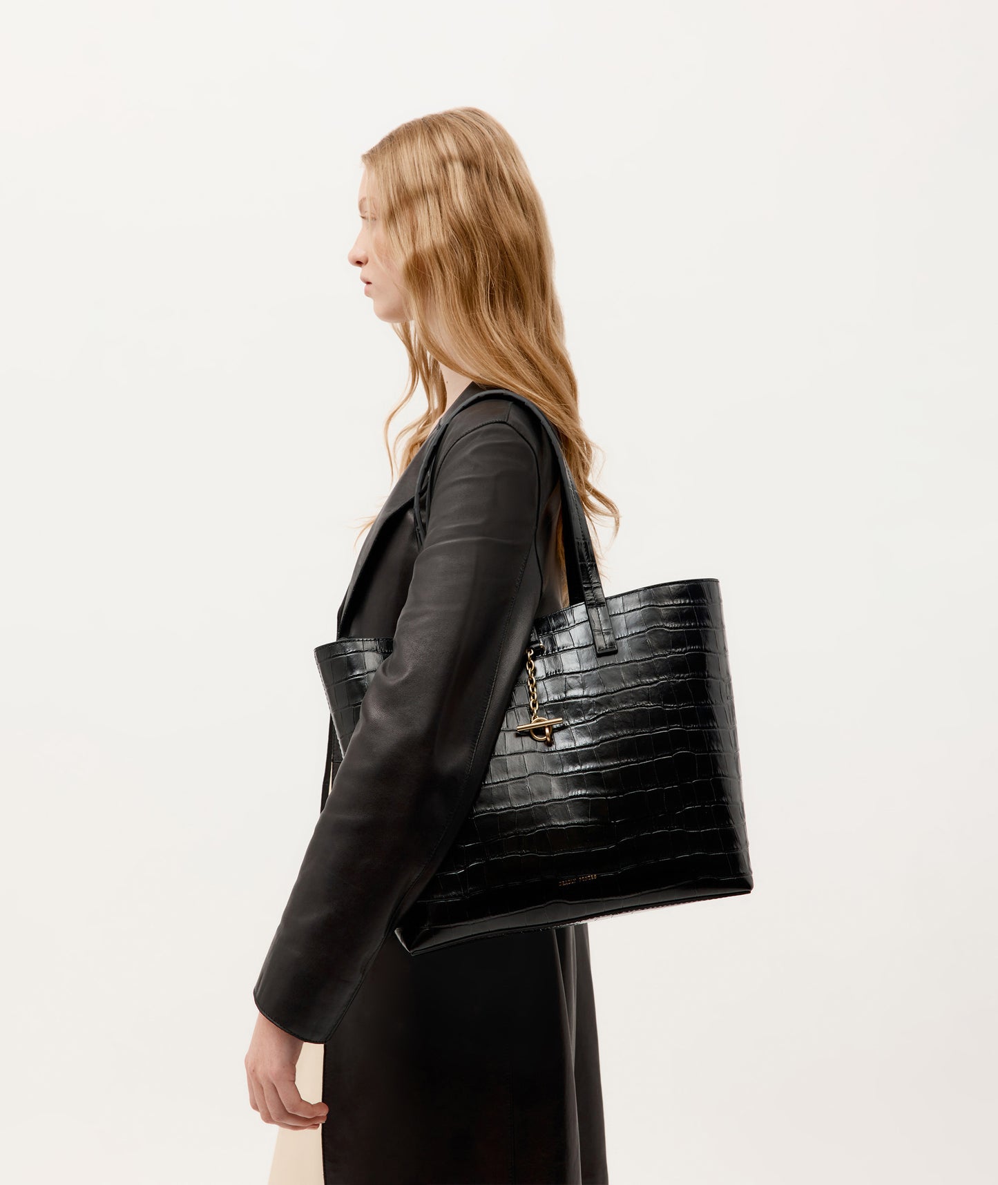 Deadly Ponies | Mr Porter Tote - Black Croc