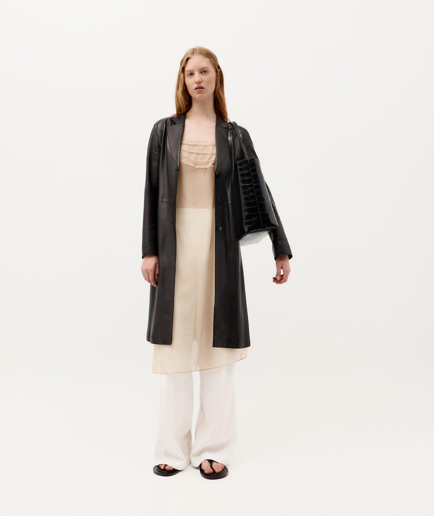 Deadly Ponies | Mr Porter Tote - Black Croc