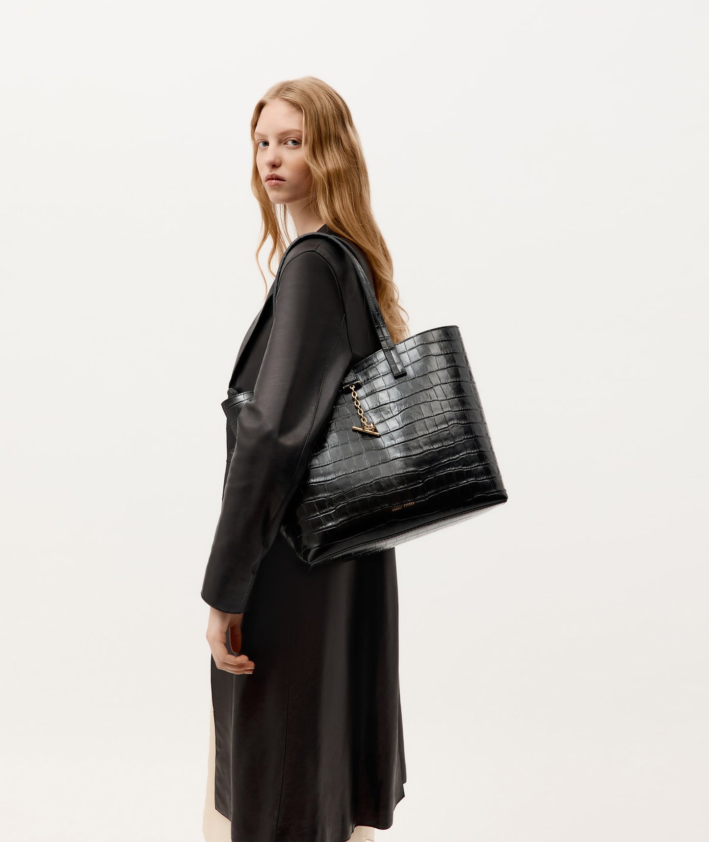 Deadly Ponies | Mr Porter Tote - Black Croc