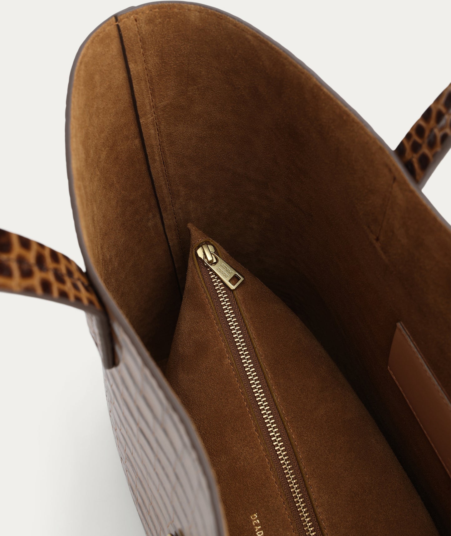 Deadly Ponies | Mr Porter Tote - Toffee Croc