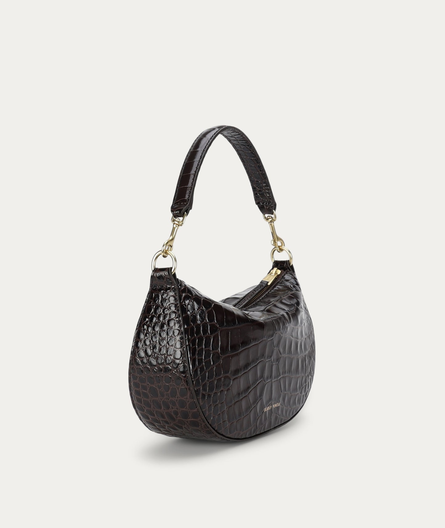 Deadly Ponies | Mr Sling Micro - Espresso Croc