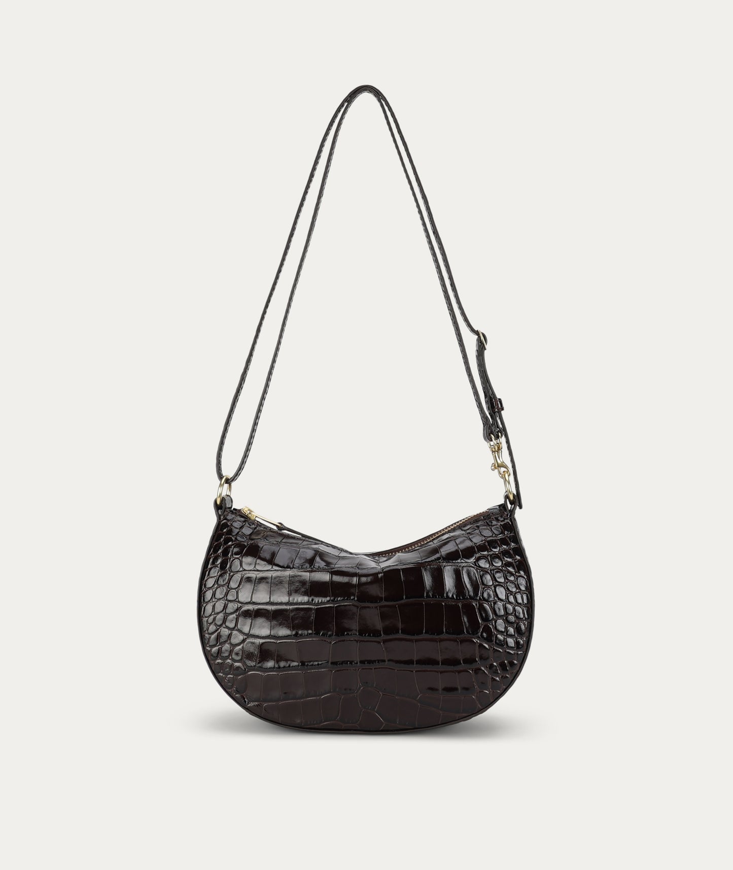 Deadly Ponies | Mr Sling Micro - Espresso Croc
