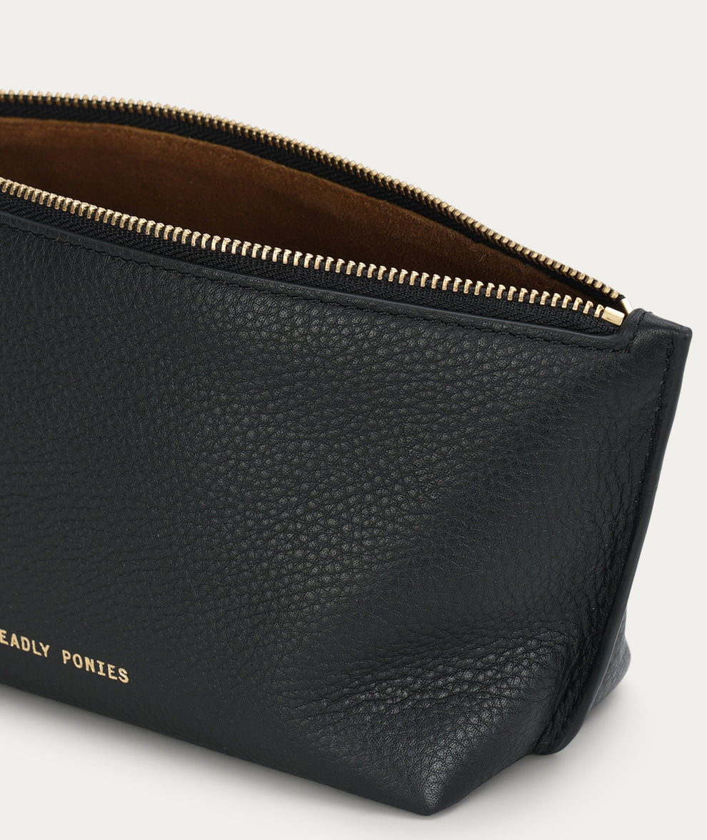 Deadly Ponies | Medium Poucher - Black
