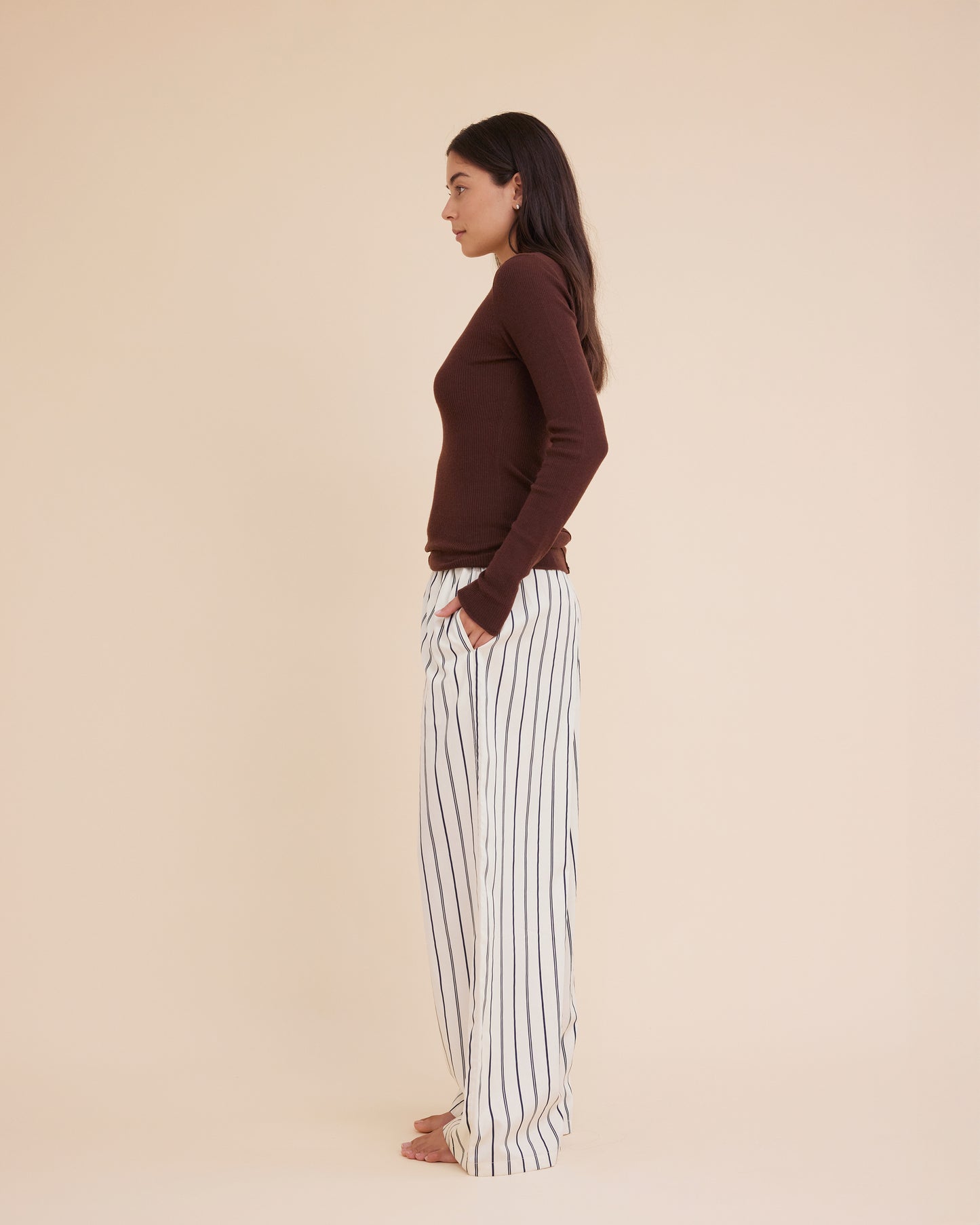 Dear Dylan | Boxer Pant - Ink Stripe