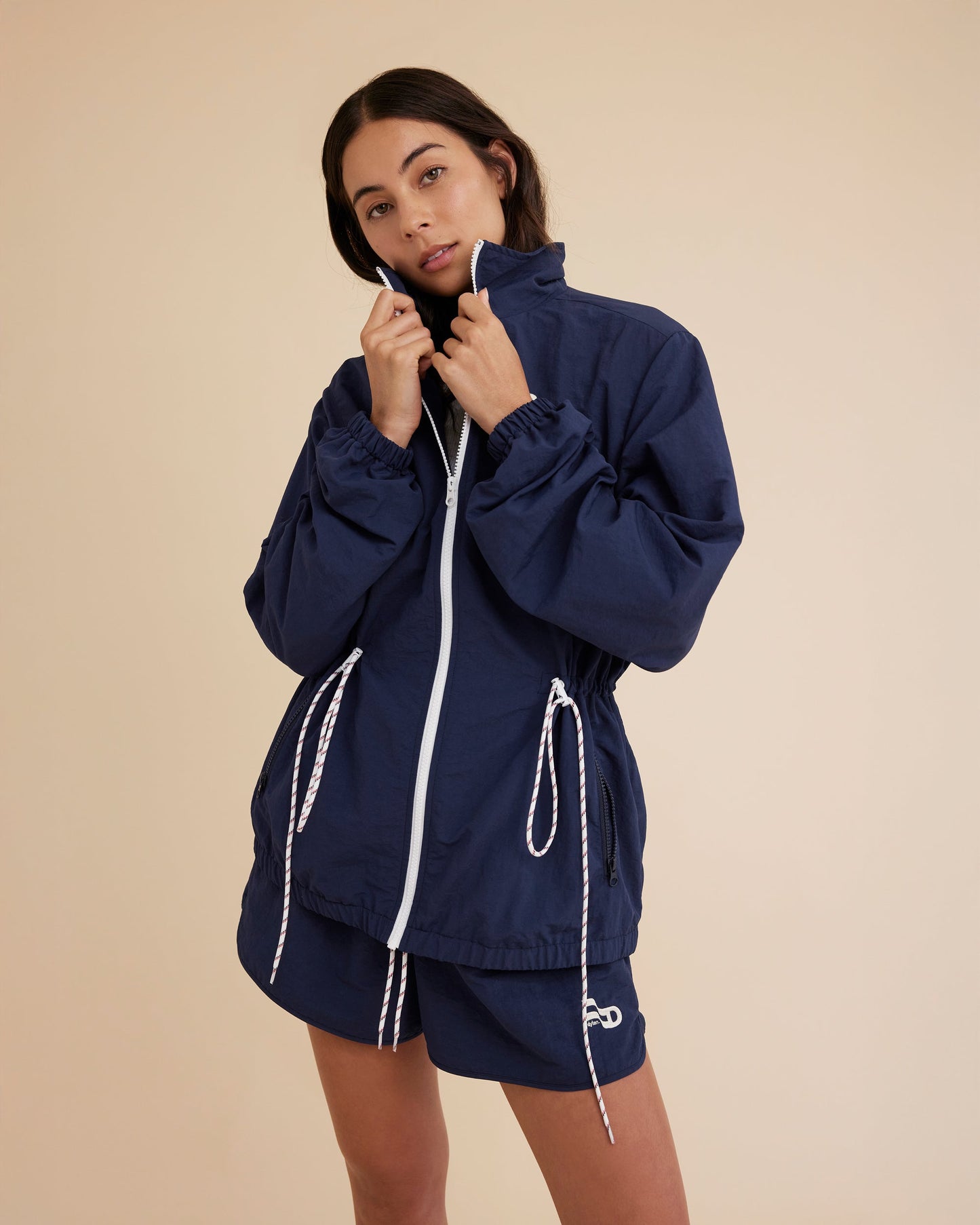 Dear Dylan | Rally Windbreaker - French Navy