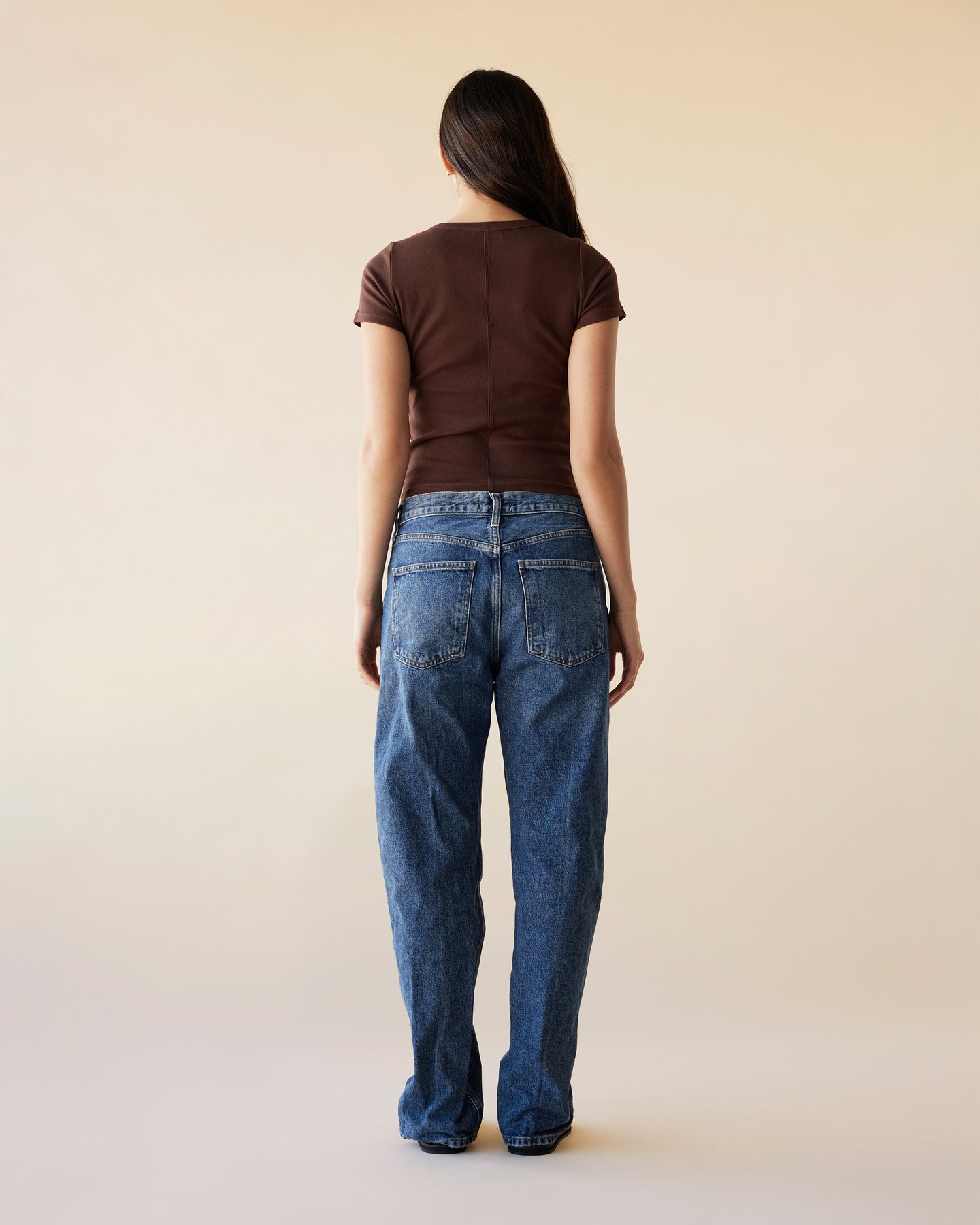 Dear Dylan | Baby Tee - Umber