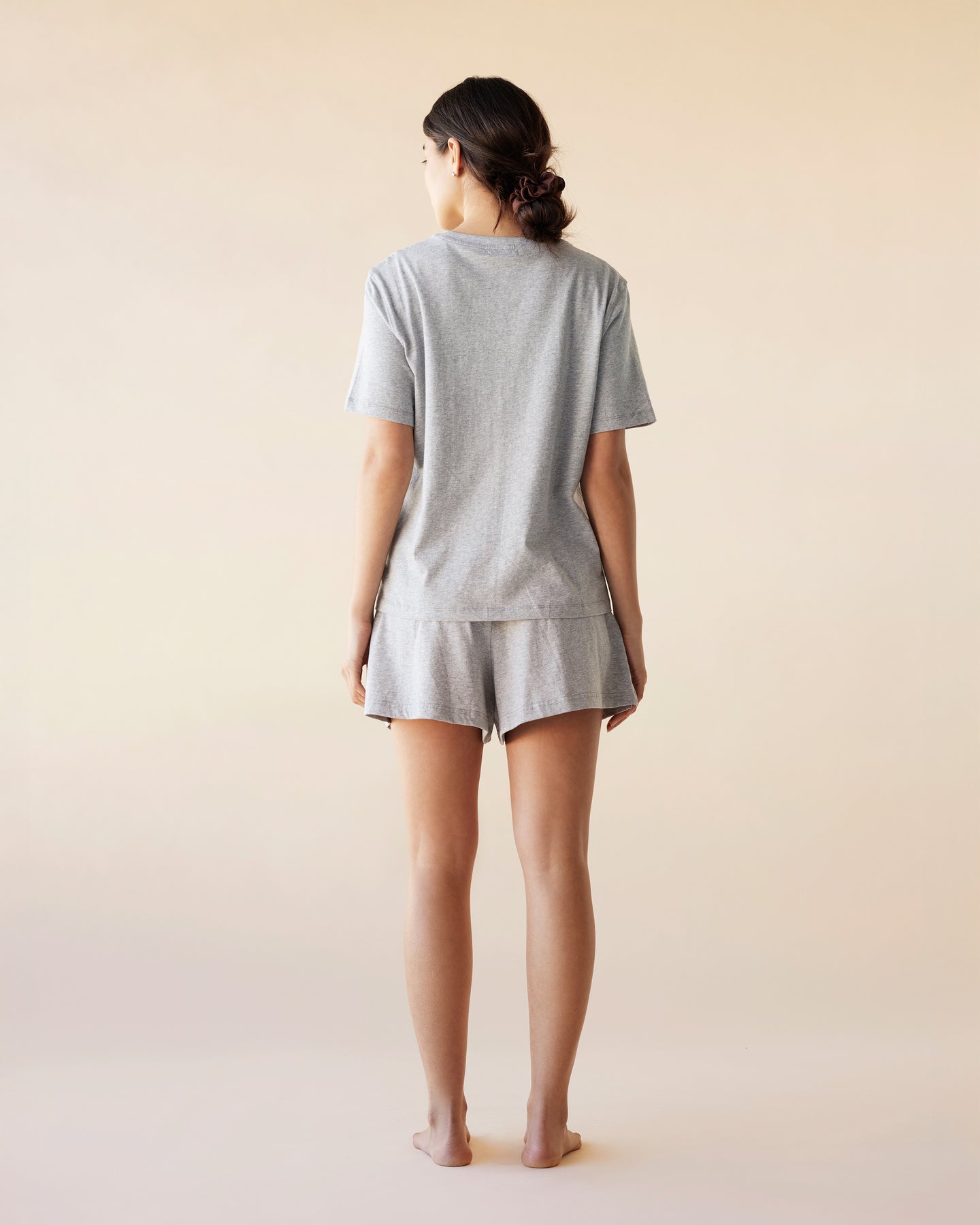 Dear Dylan | Sleep Short - Grey Marle