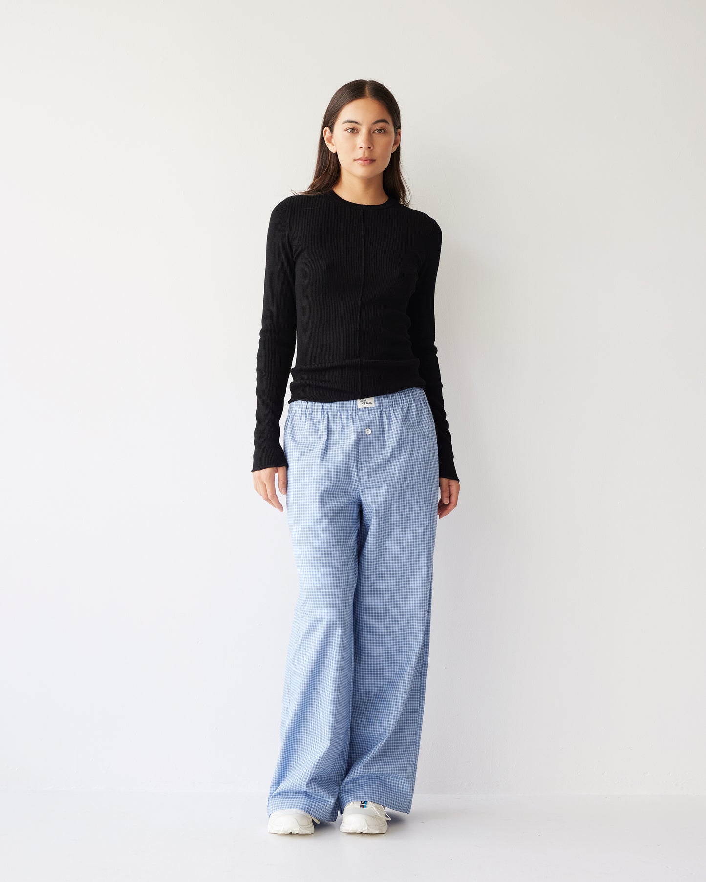 Dear Dylan | Merino Long Sleeve Knit - Noir