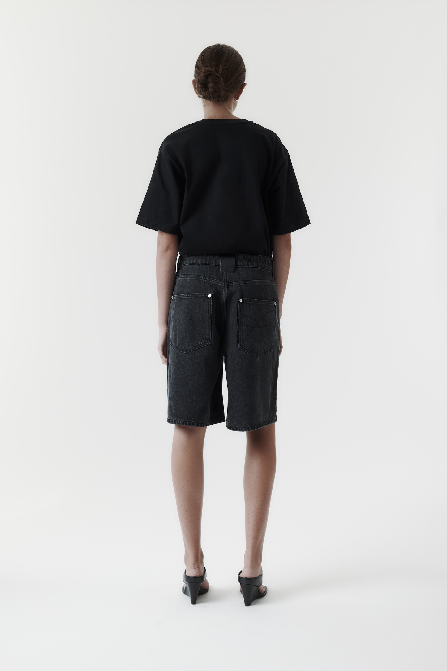Rebe | Dillon Shorts - Washed Black