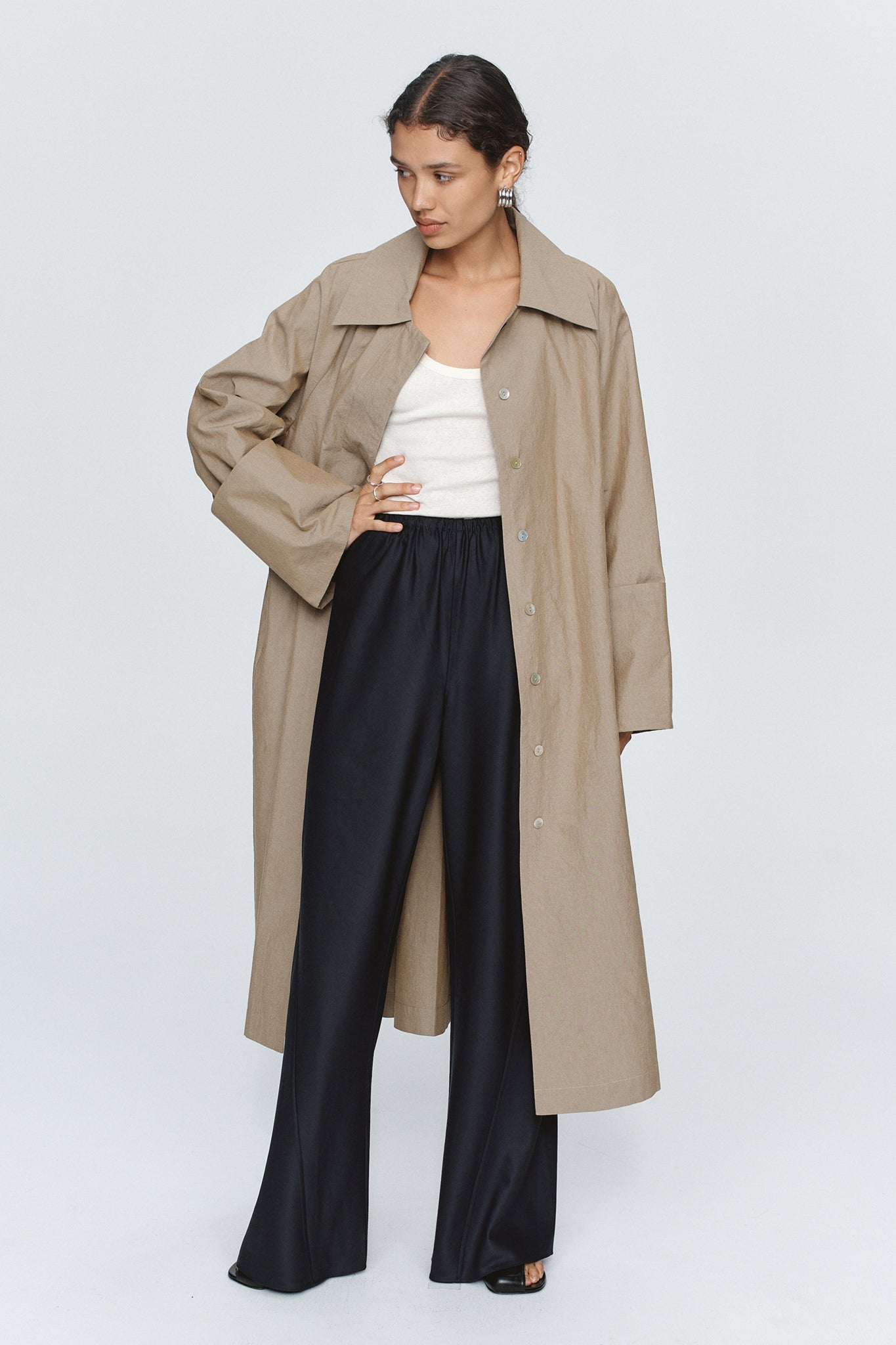 Marle | Duster Coat - Rye