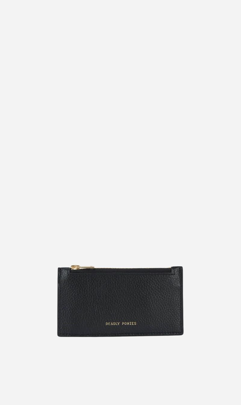 Deadly Ponies | Card Holder - Black/Gunmetal