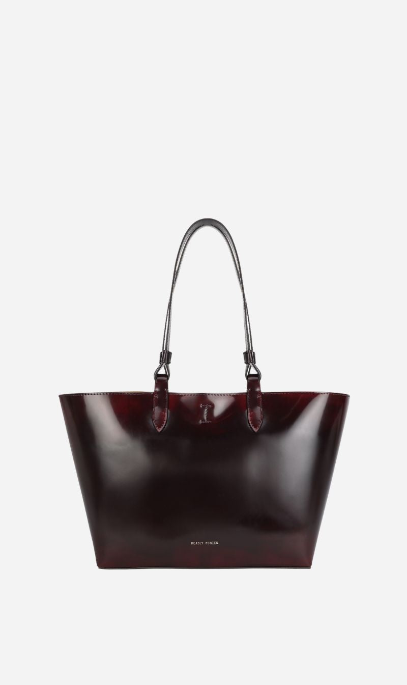Deadly Ponies | Mr Bandit Tote - Radicchio Burnish