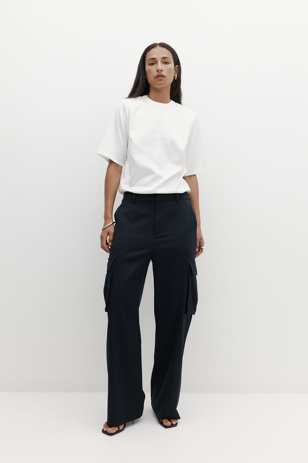 Rebe | Dree Cargo Pant - Dark Navy