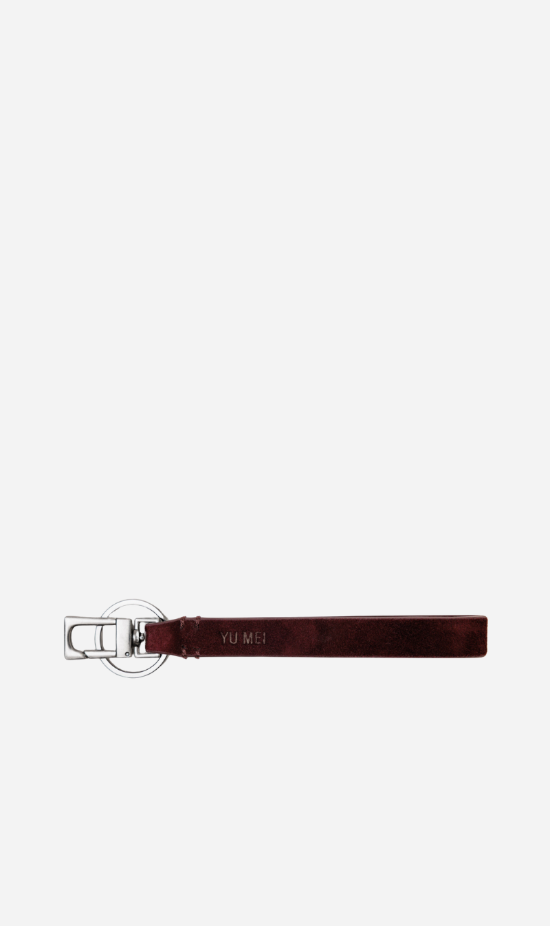 Yu Mei | Key Fob - Fire Suede