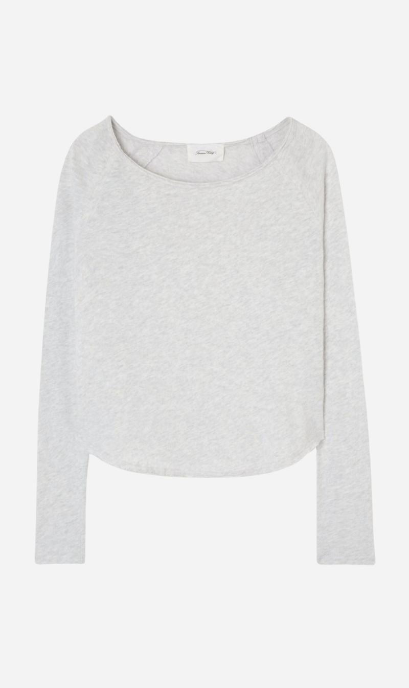 American Vintage | Sonoma L/S T.Shirt - Arctic Melange