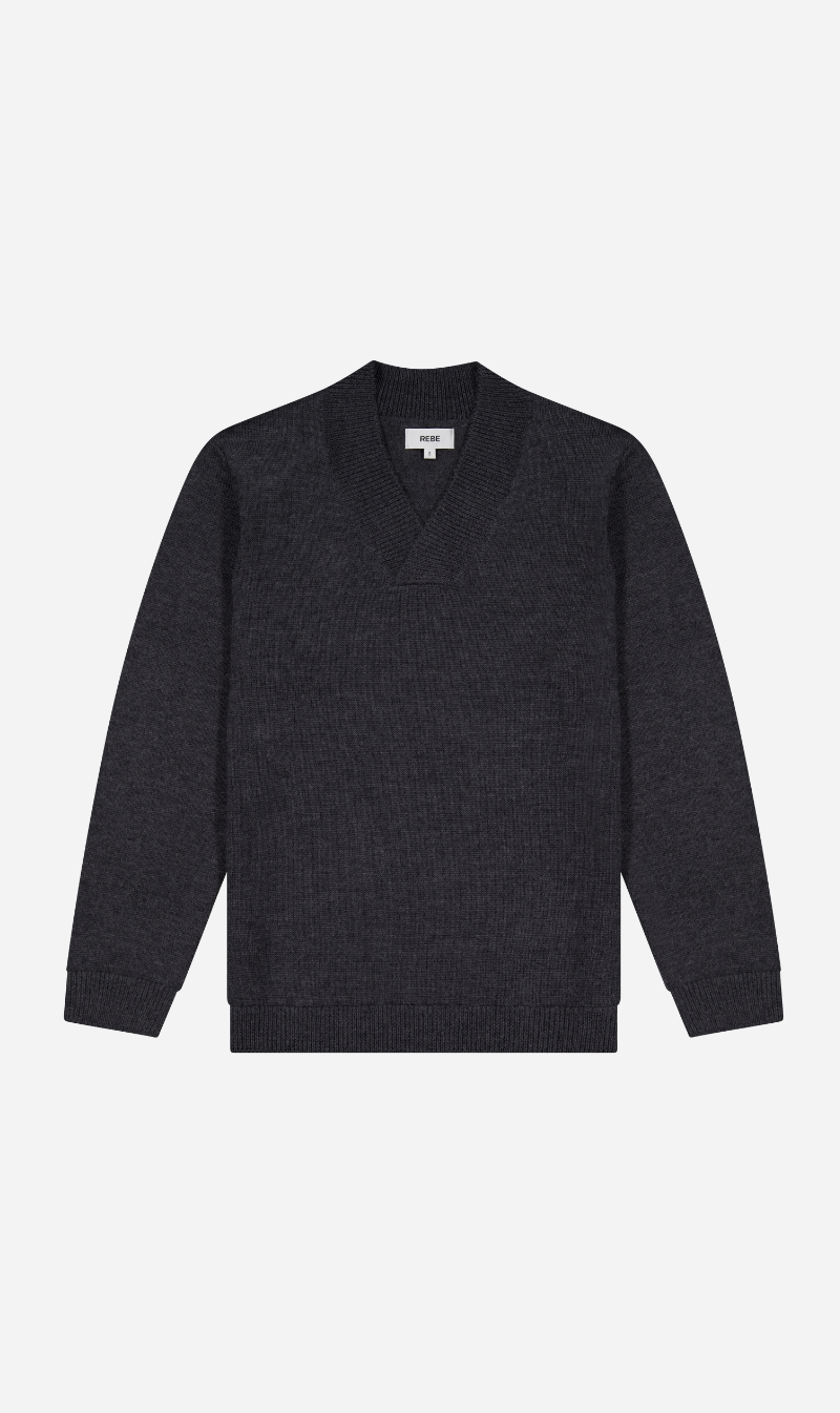 Rebe | Margot Knit - Charcoal
