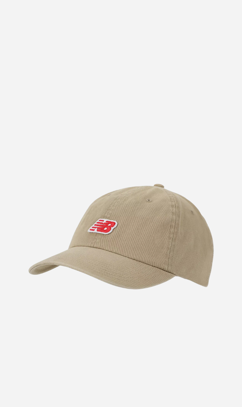 New Balance | 6 Panel Patch Logo Hat - Stoneware