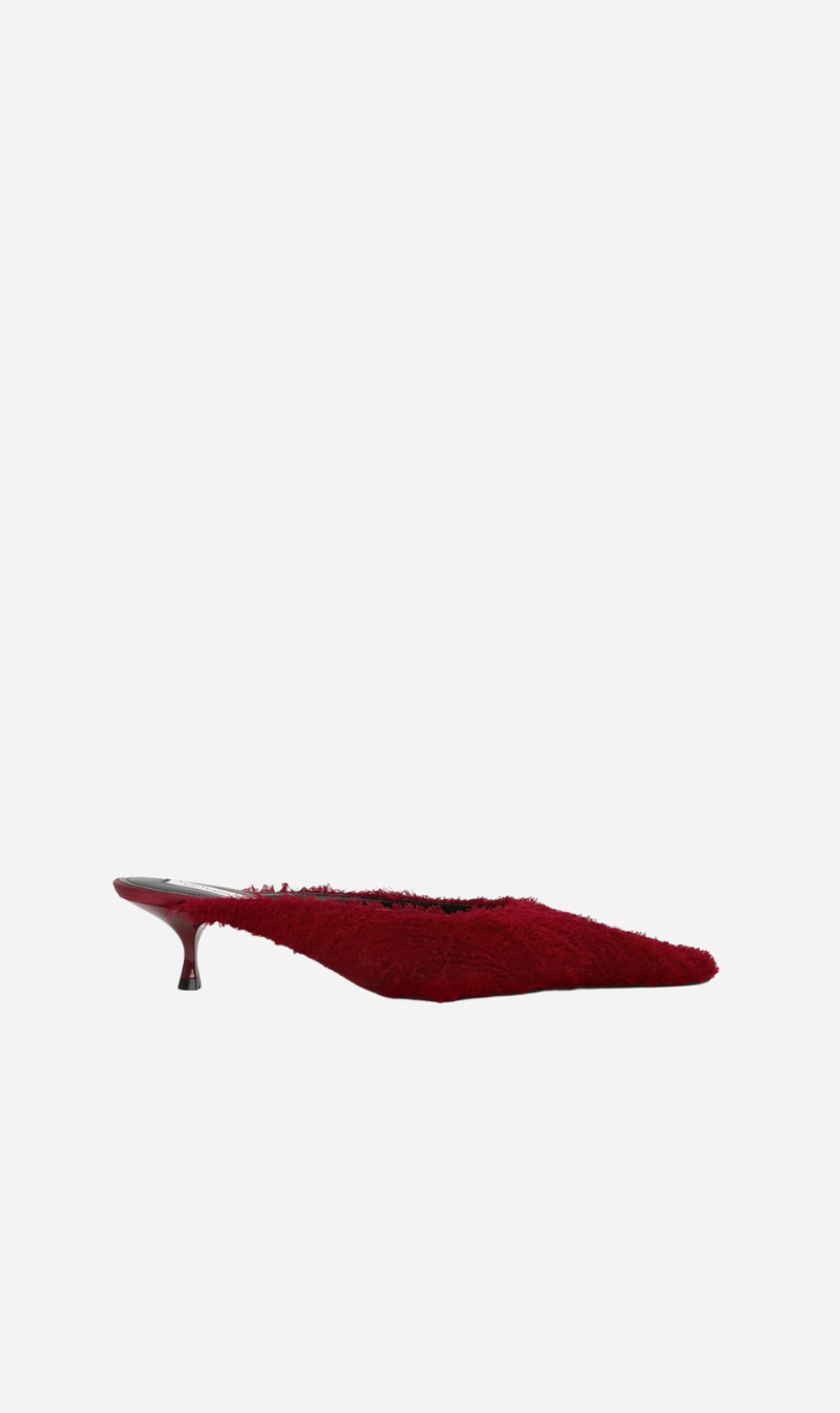 Victoria Beckham | Kitten Mule - Cherry Red
