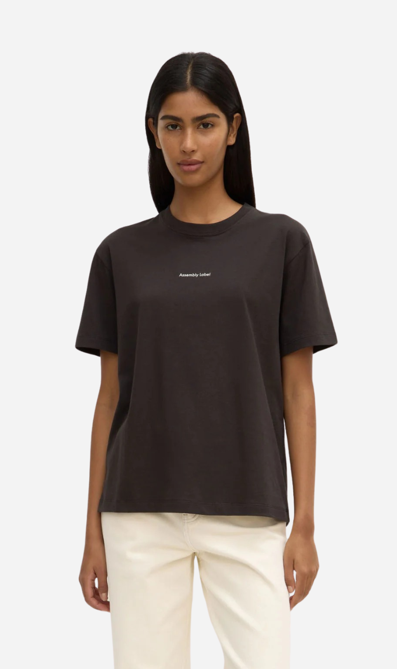 Assembly Label | Atelier Logo Tee - Washed Black