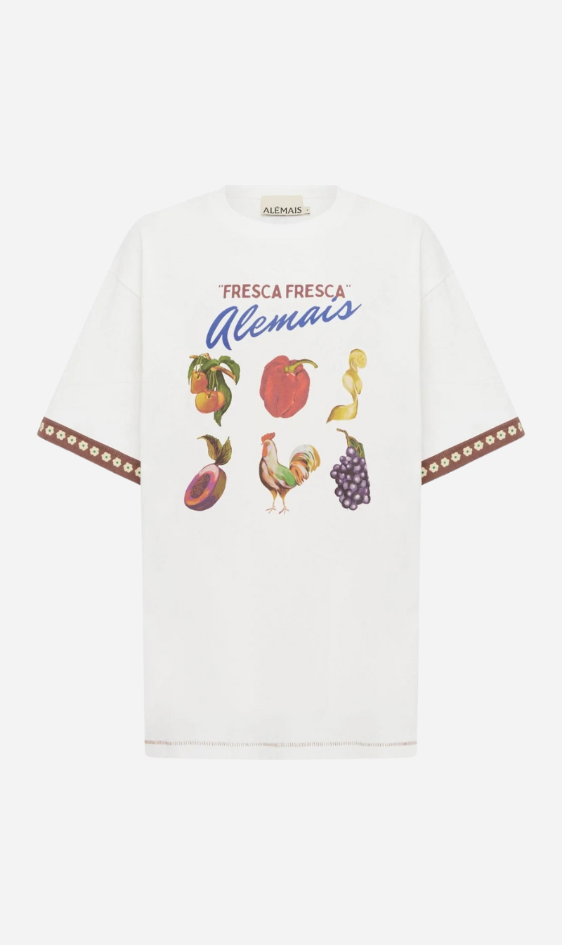 Alemais | Mercado Tee - Cream