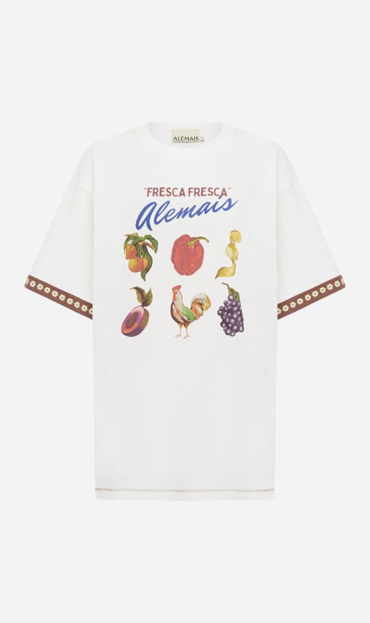 Alemais | Mercado Tee - Cream
