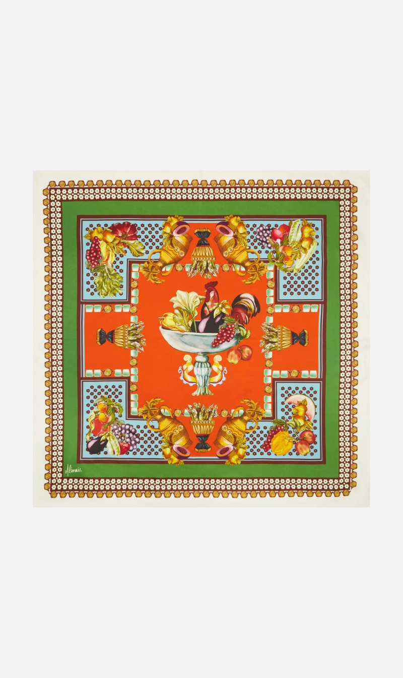 Alemais | Rocco Silk Scarf - Gold