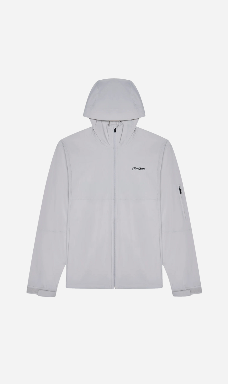 Malbon | Performance Full Zip Shell Jacket - Slate