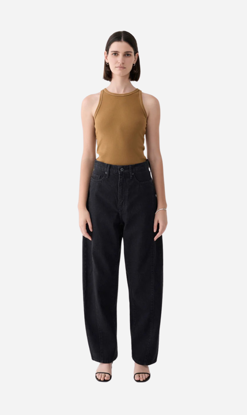 Outland Denim | Utah Mid Slouchy Jean - Black
