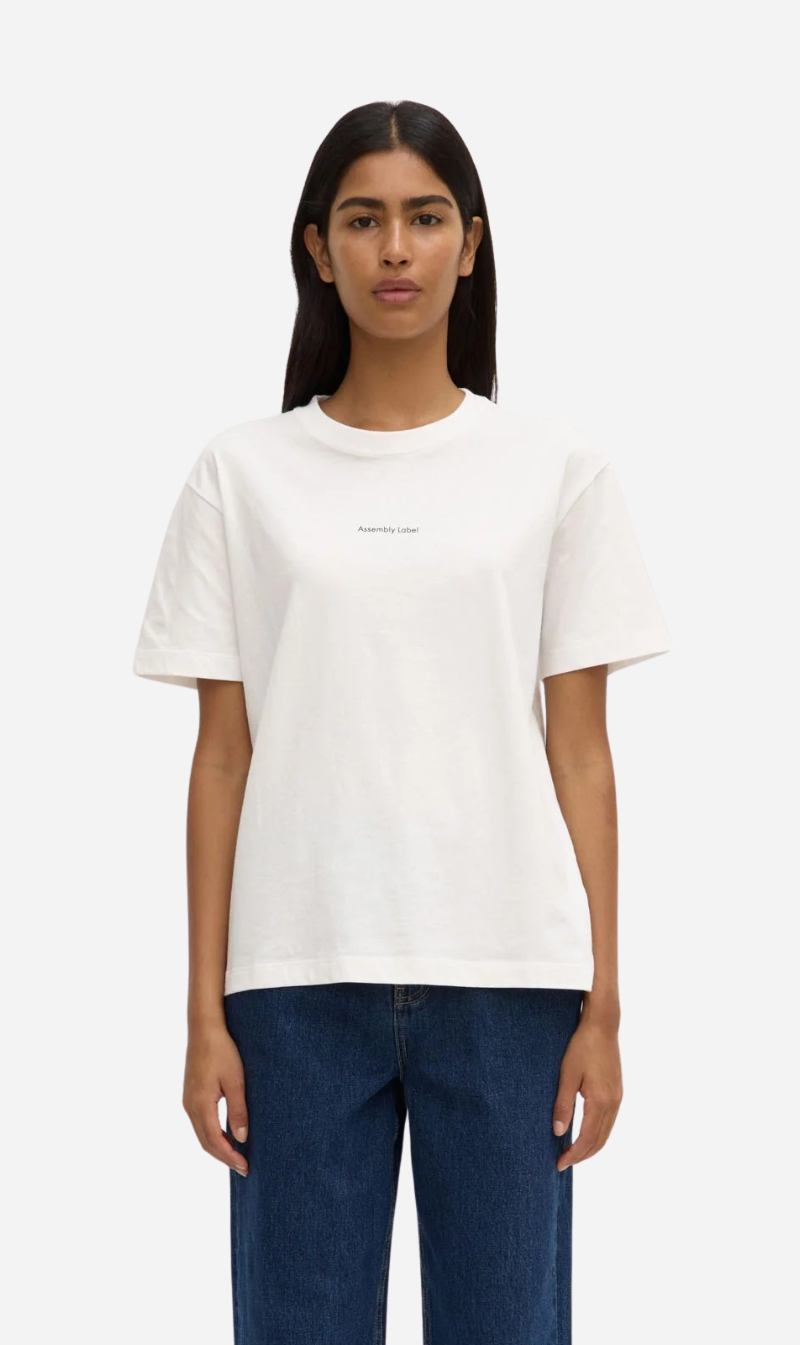 Assembly Label | Atelier Logo Tee - Antique White