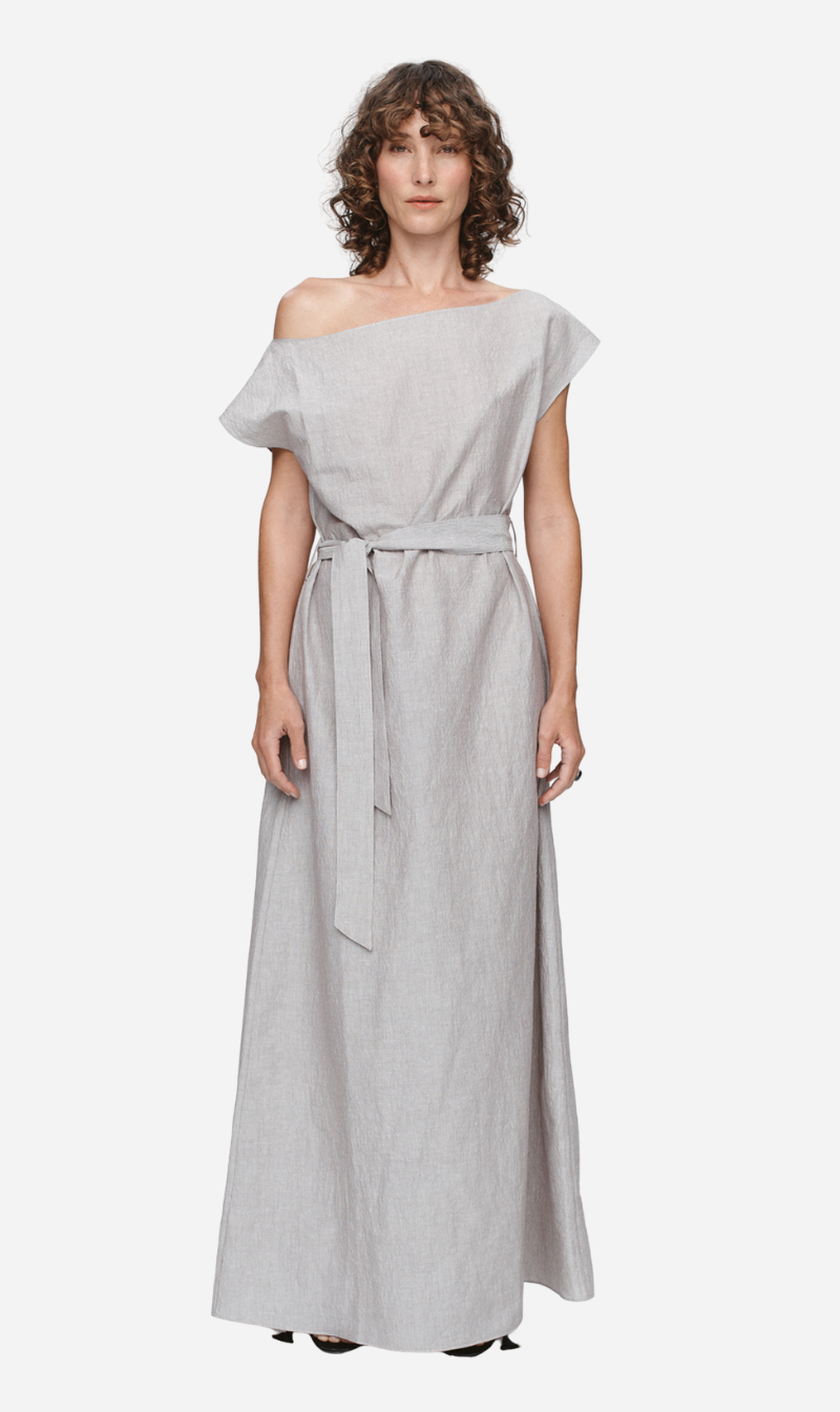 Marle | Oscar Dress - Chocolate Stripe