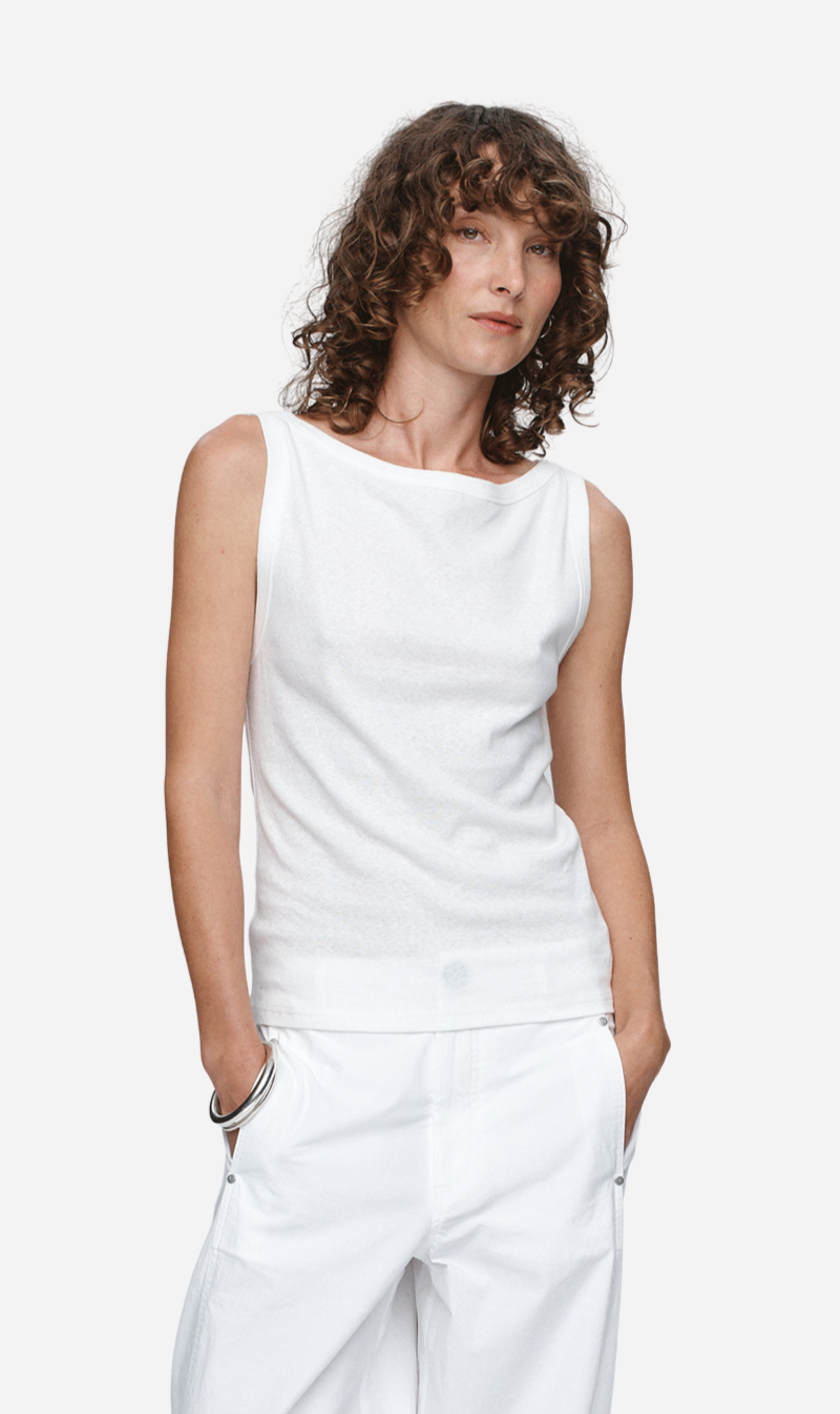 Marle | Jill Singlet - Ivory