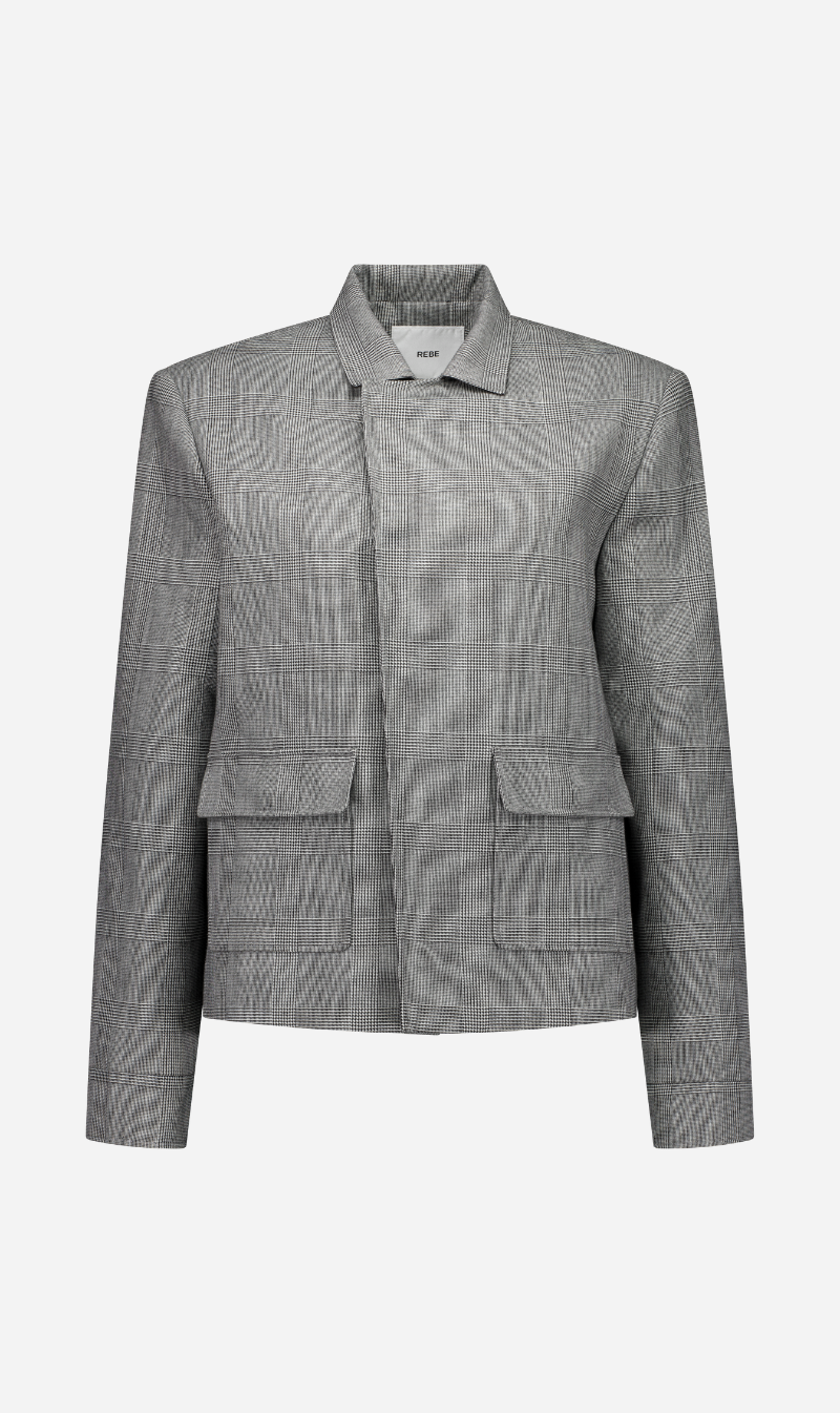 Rebe | Bianca Jacket - Houndstooth