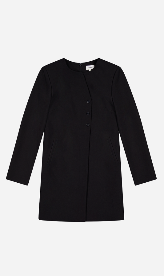 Rebe | Audrey Suiting Dress - Black