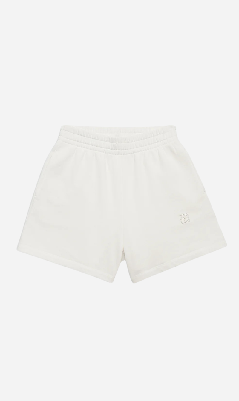 Anine Bing | Kam Short Framed Monogram - Off White