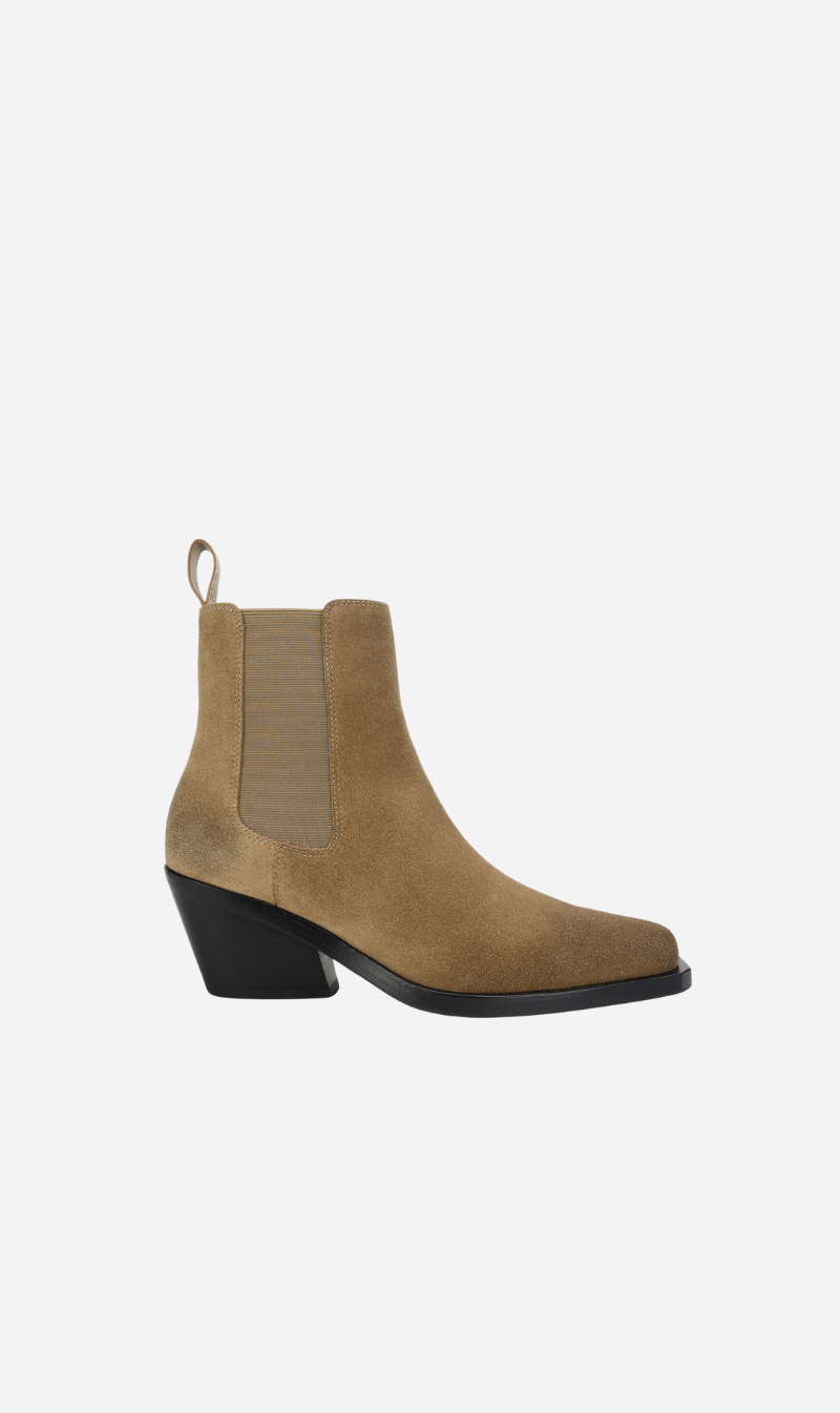 Deadly Ponies | Rider Boot - Oat Suede