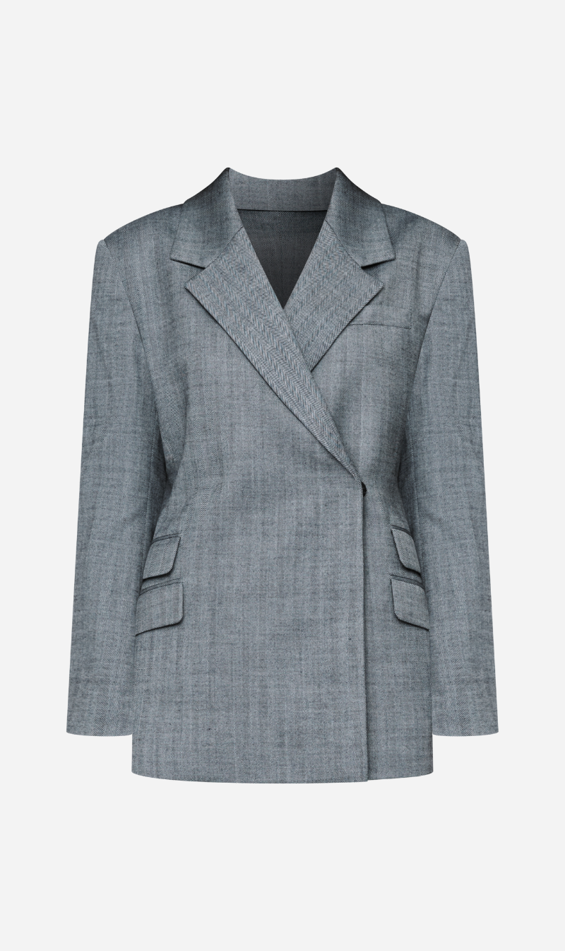 Wynn Hamlyn | Charlie Blazer - Black/White