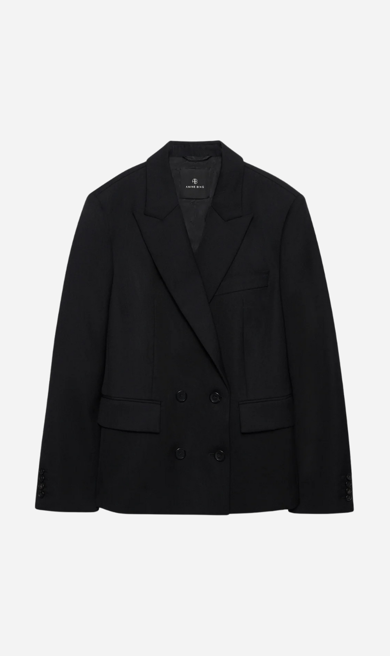 Anine Bing | Evalyn Blazer - Black