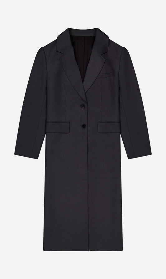 Rebe | Icon Suiting Coat - Charcoal