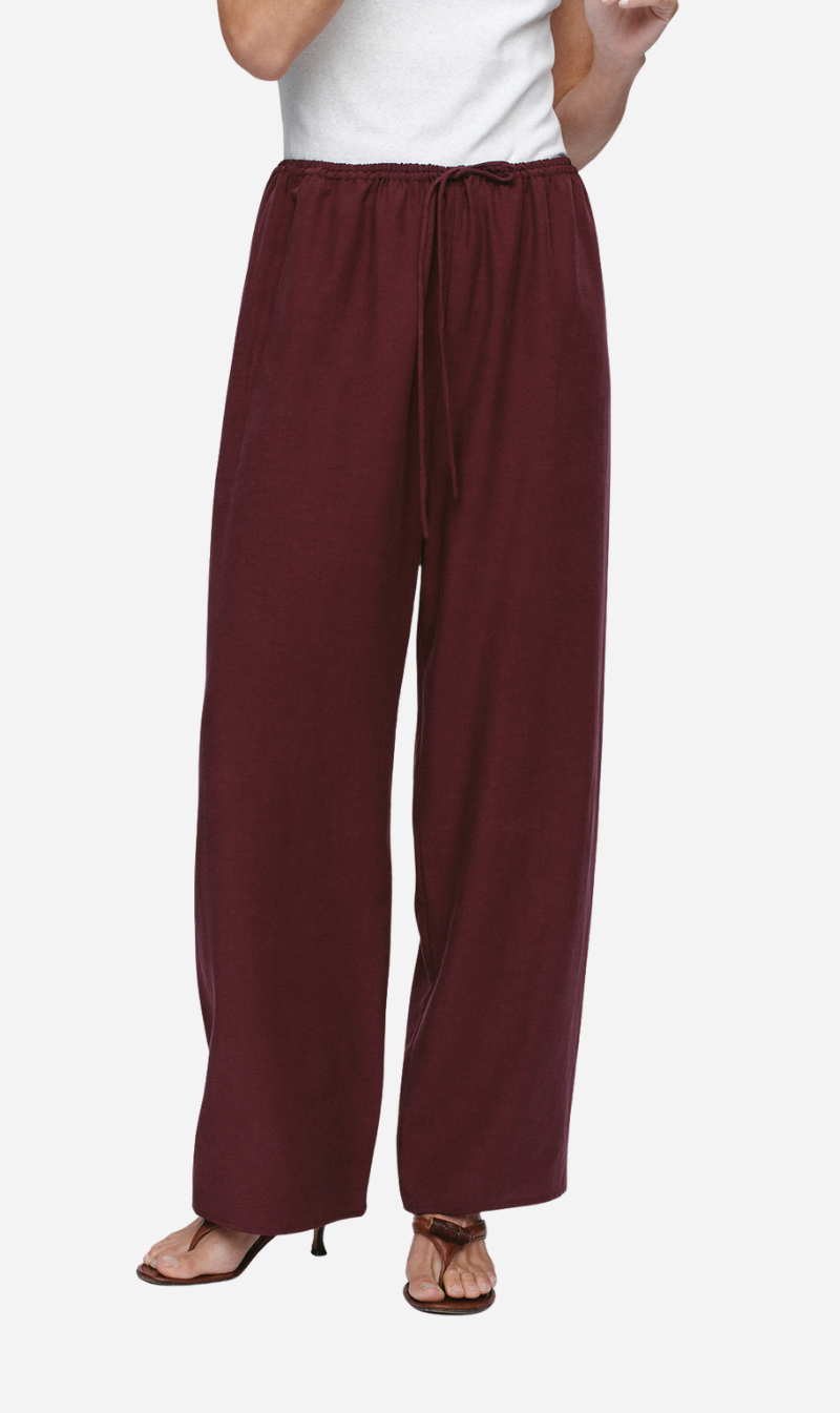 Marle | Renee Pant - Pomegranate