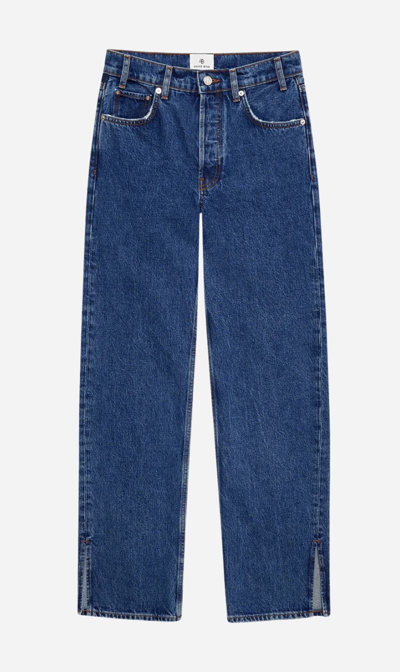 Anine Bing | Roy Jean 31" - Clean Indigo Denim