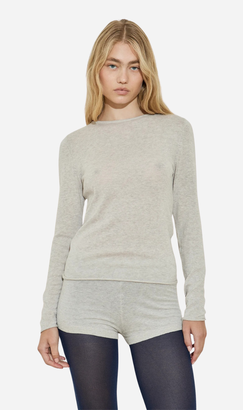 Maison Essentiele | Knit Long Sleeve - Mist