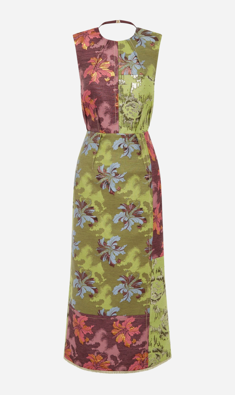 Alemais | Adriana Jacquard Gown - Multi