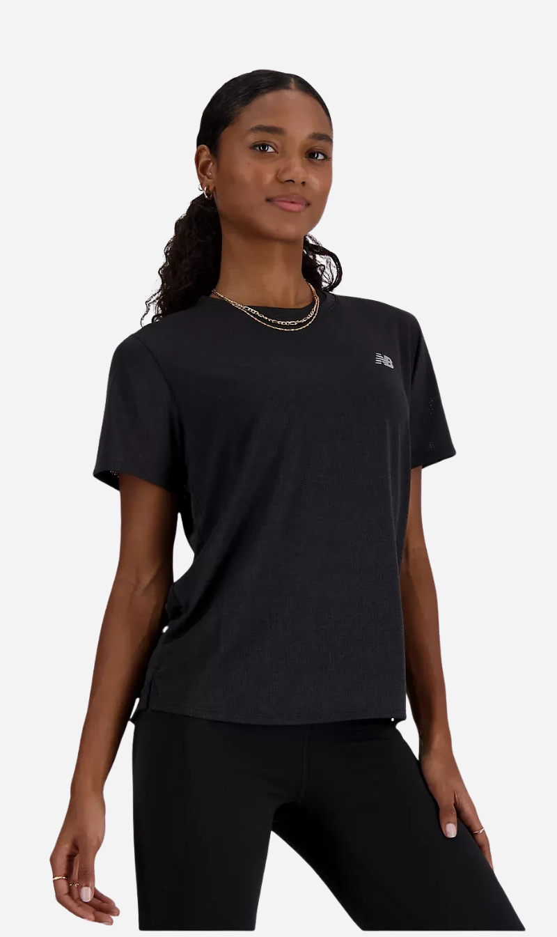 New Balance | Athletics Short Sleeve - Black Heather