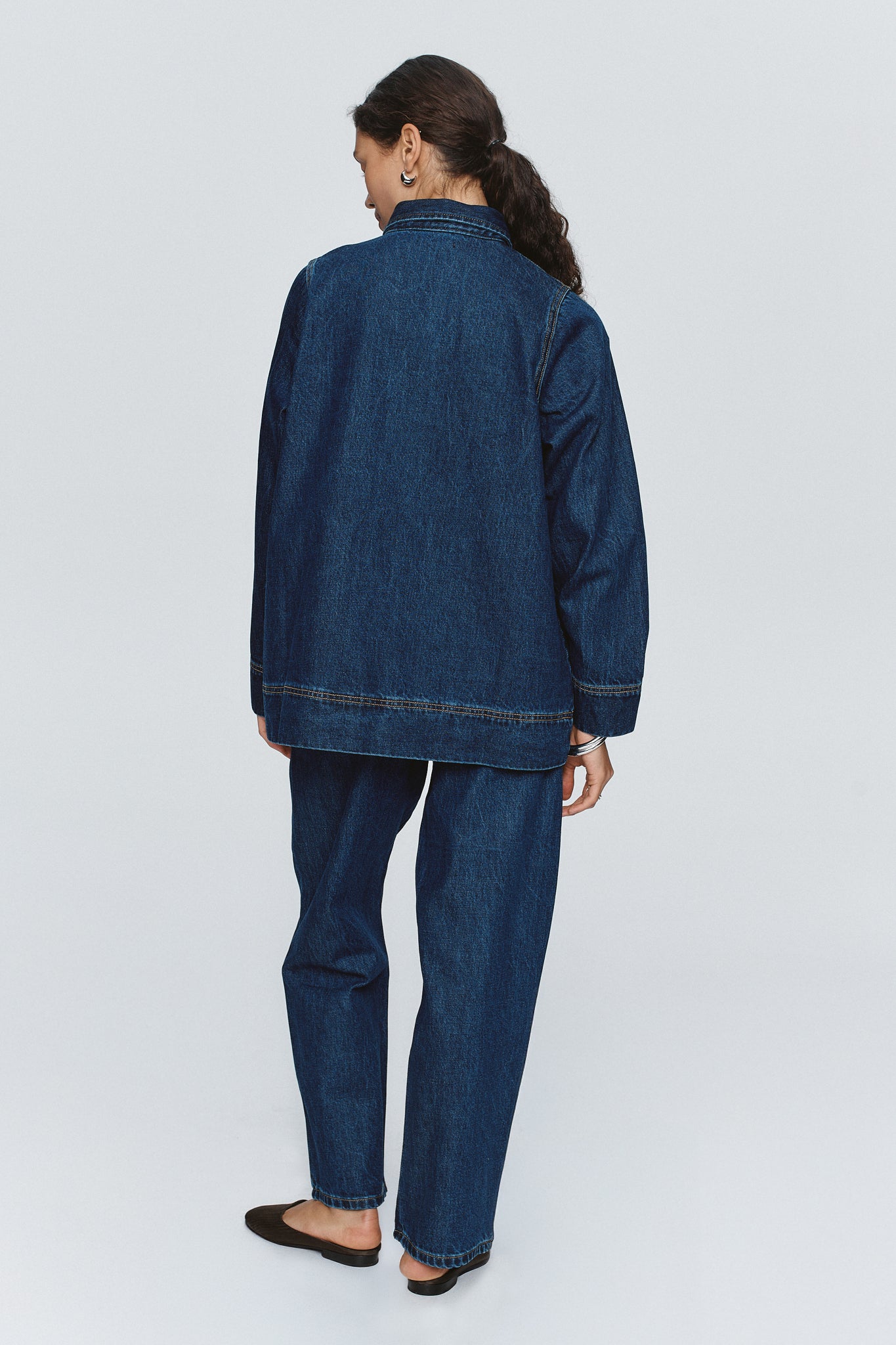 Marle | Elka Shirt - Washed Indigo