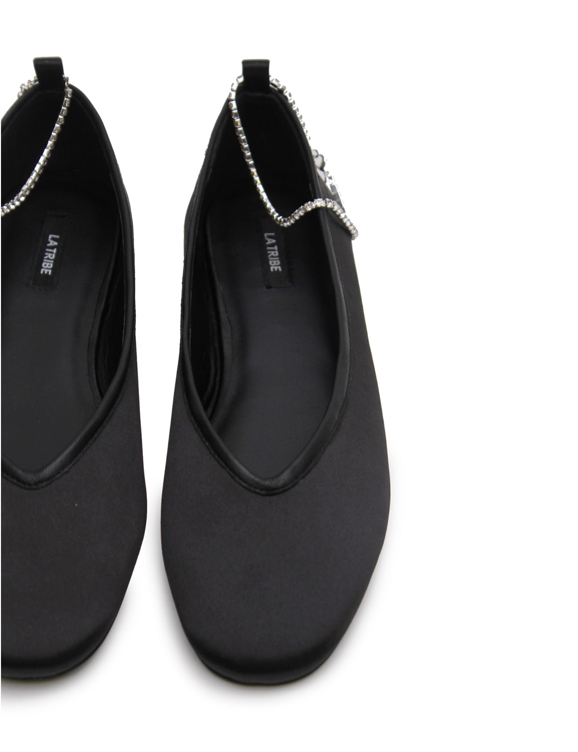 La Tribe | Emme Flat - Black Satin