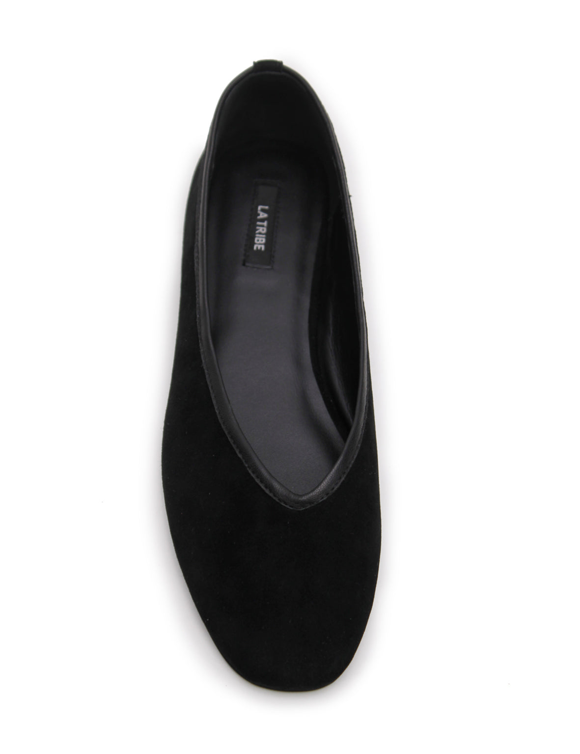 La Tribe | Emme Flat - Black Suede