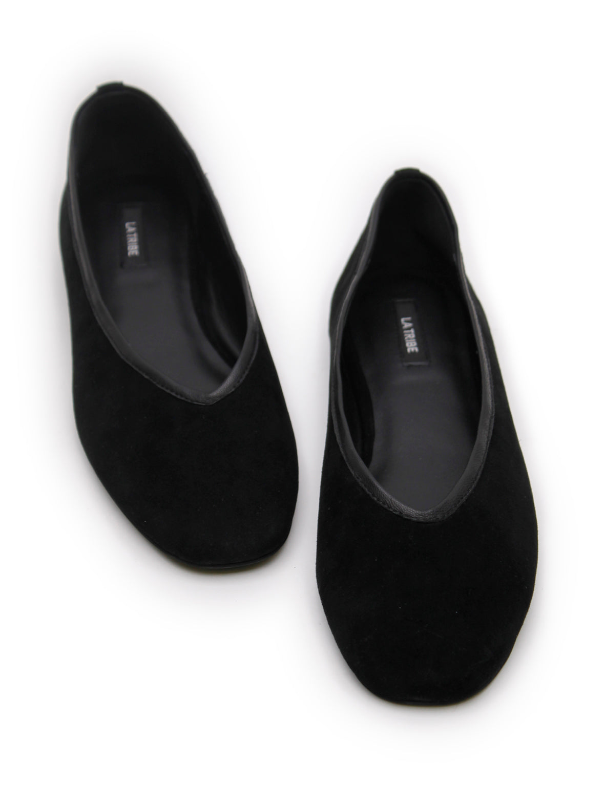 La Tribe | Emme Flat - Black Suede